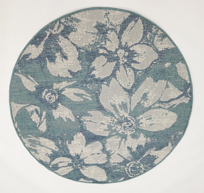 LUSH 1173 S. Aqua Ecru S.NAVY (Round)