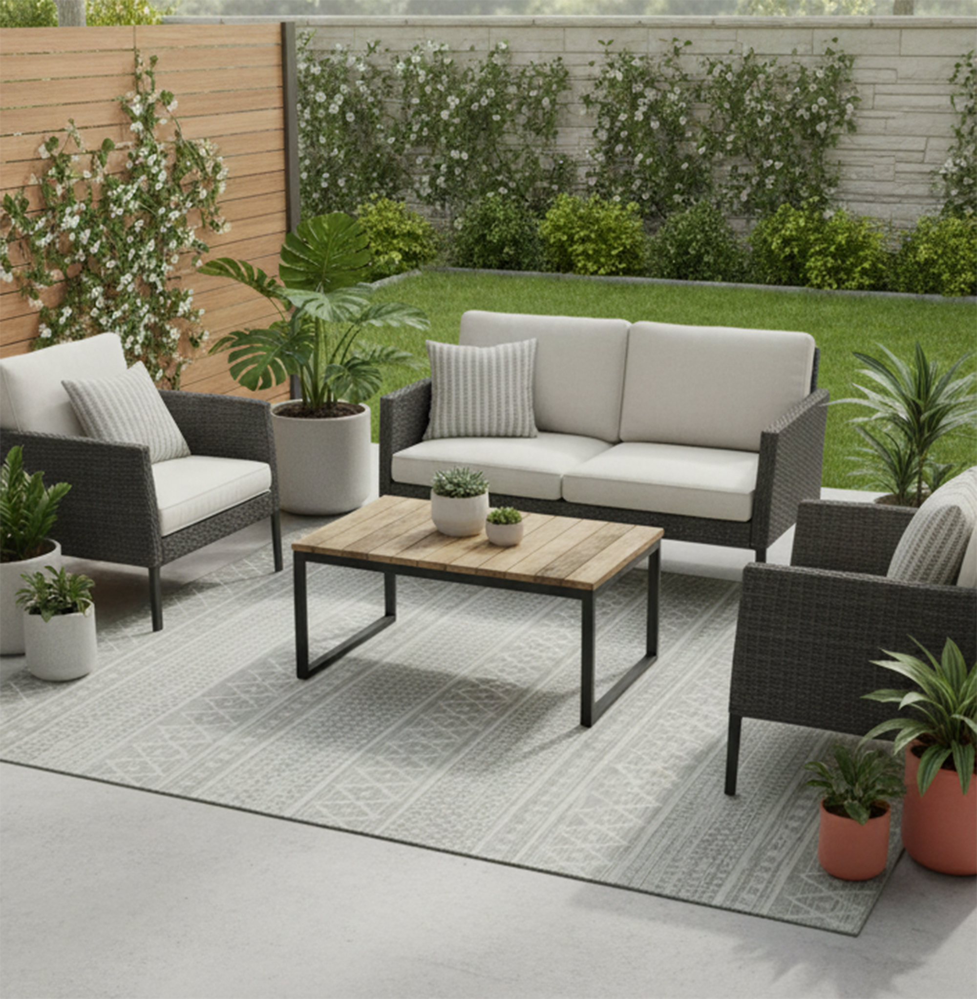 LUSH 1153 S. Grey Ecru