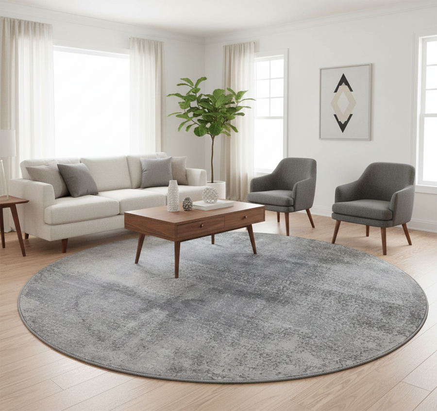 Lavina 290 GREY/CREAM (Round)