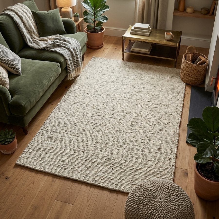 Lucia Vanilla (Wool Rug)