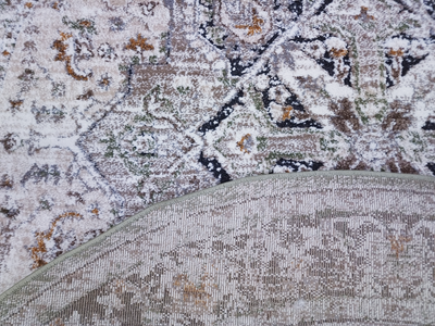 NIRVANA 1481 CREAM/GREEN (ROUND)