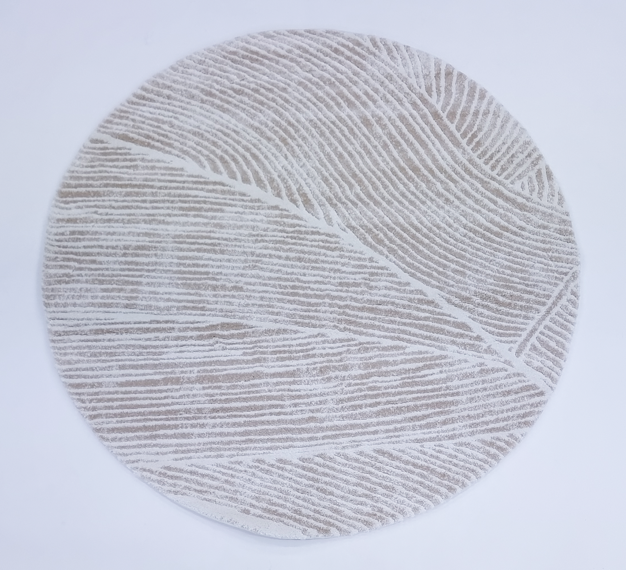 NIRVANA 1708 CREAM/KEMIK (ROUND)