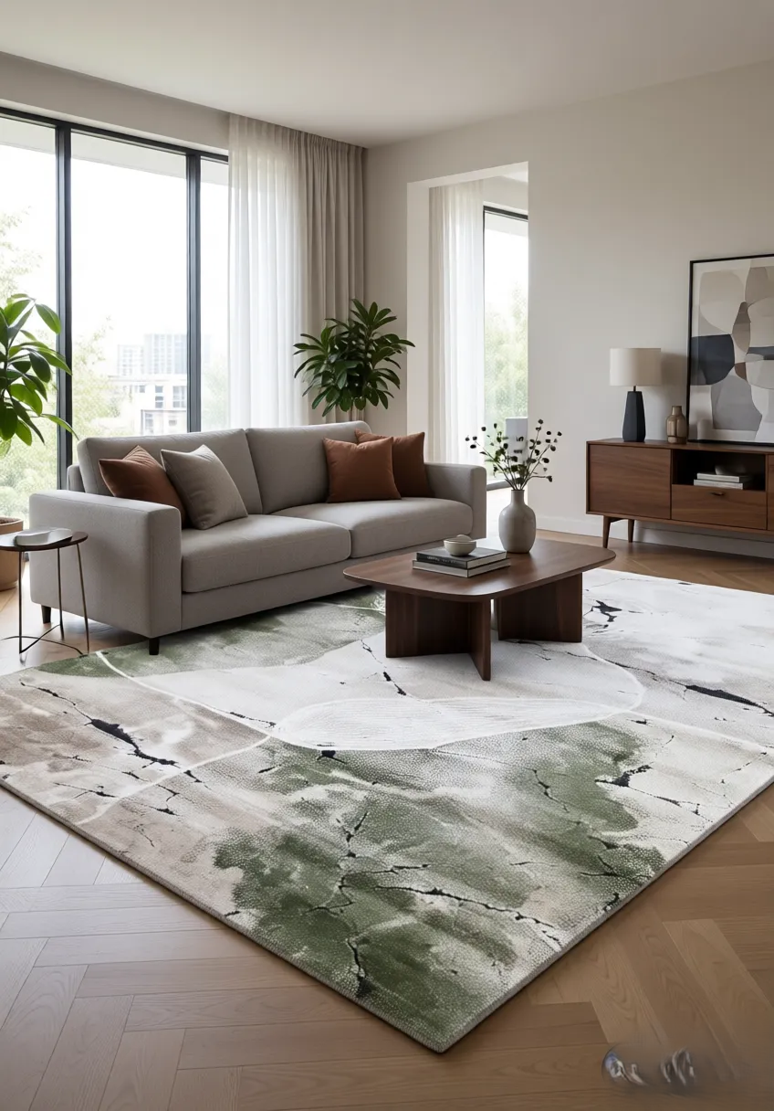 NIRVANA 2784 GREEN/CREAM