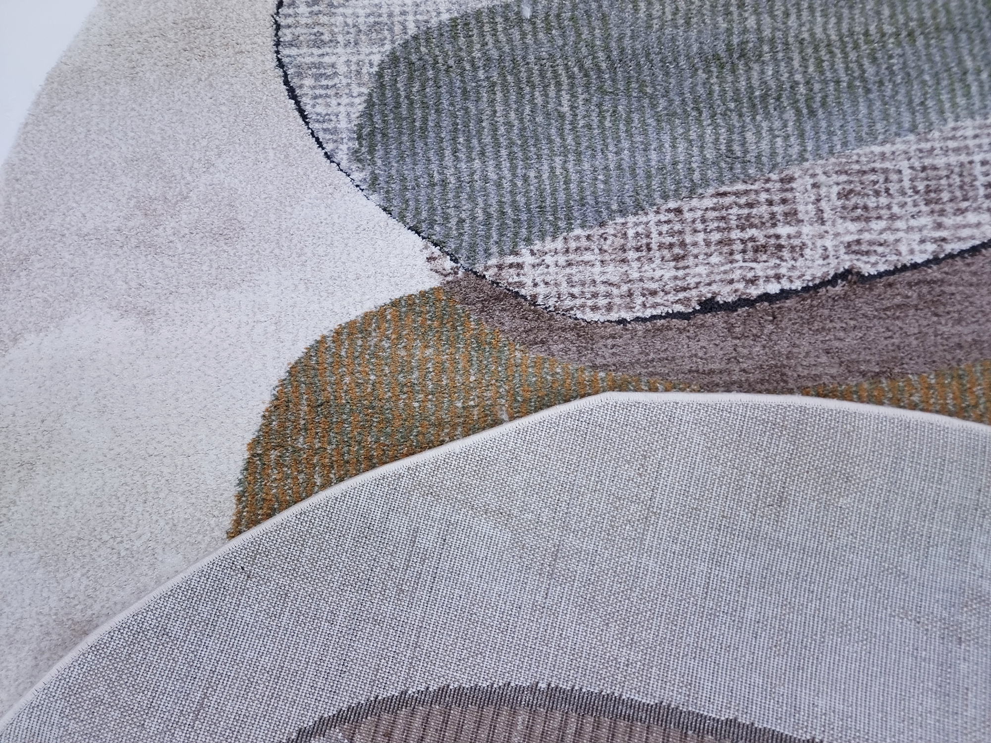 NIRVANA 2929 GREEN/CREAM (ROUND)