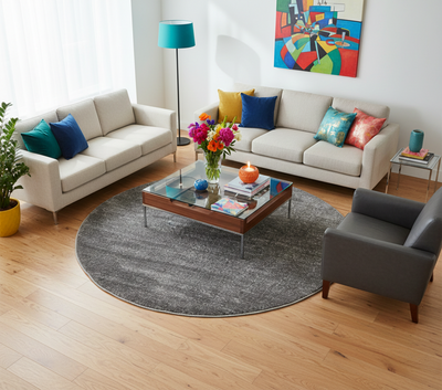 OASIS 225 D.GREY/ANTHRACITE (Round)