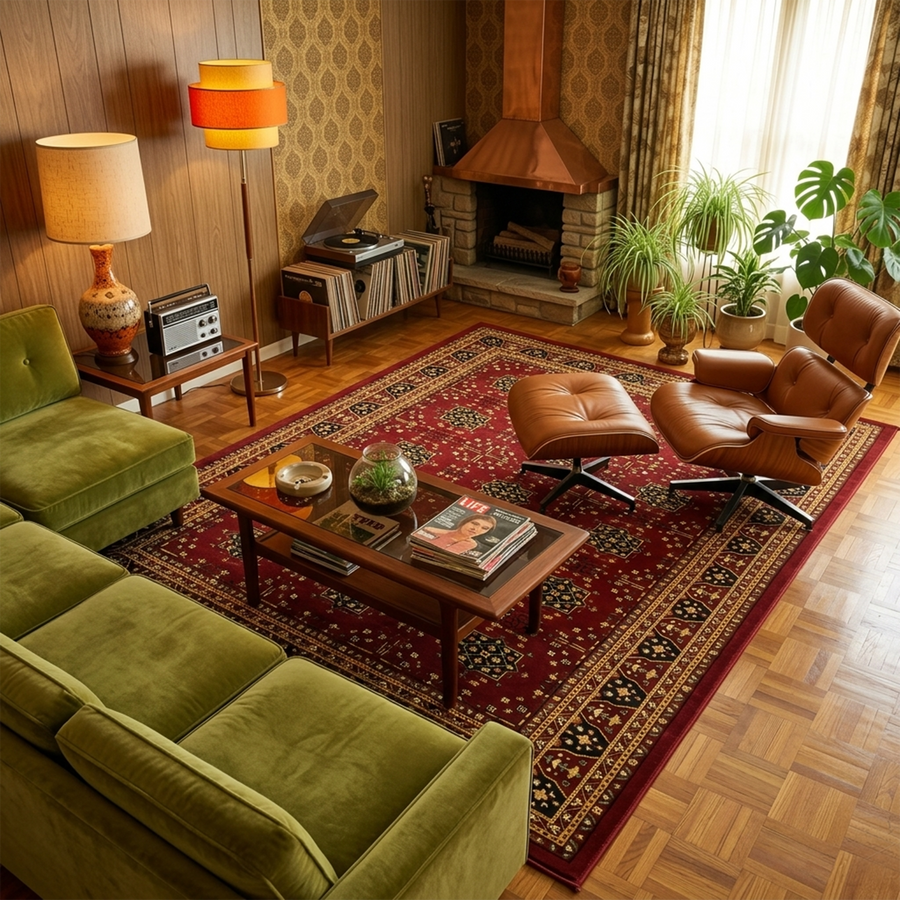 Ottoman 289 RED/RED