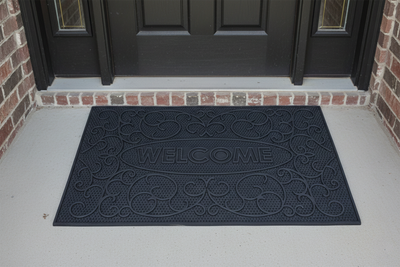 Outdoor PVC Door mat (Welcome A3 Black)