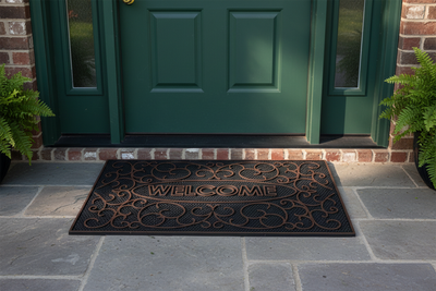 Outdoor PVC Door mat (Welcome A3 Brown)