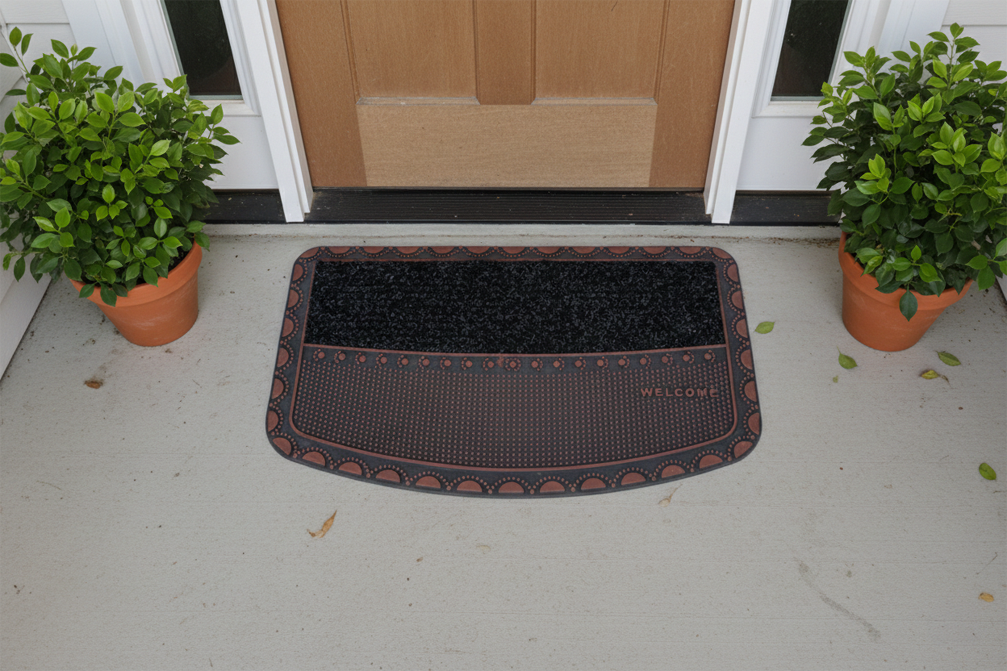Outdoor PVC Door mat (Welcome C1 Brown)