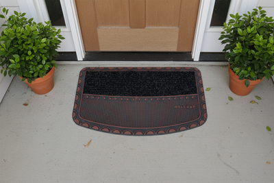 Outdoor PVC Door mat (Welcome C1 Brown)