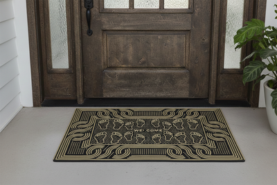 Outdoor PVC Door mat (Welcome H1 GOLD)