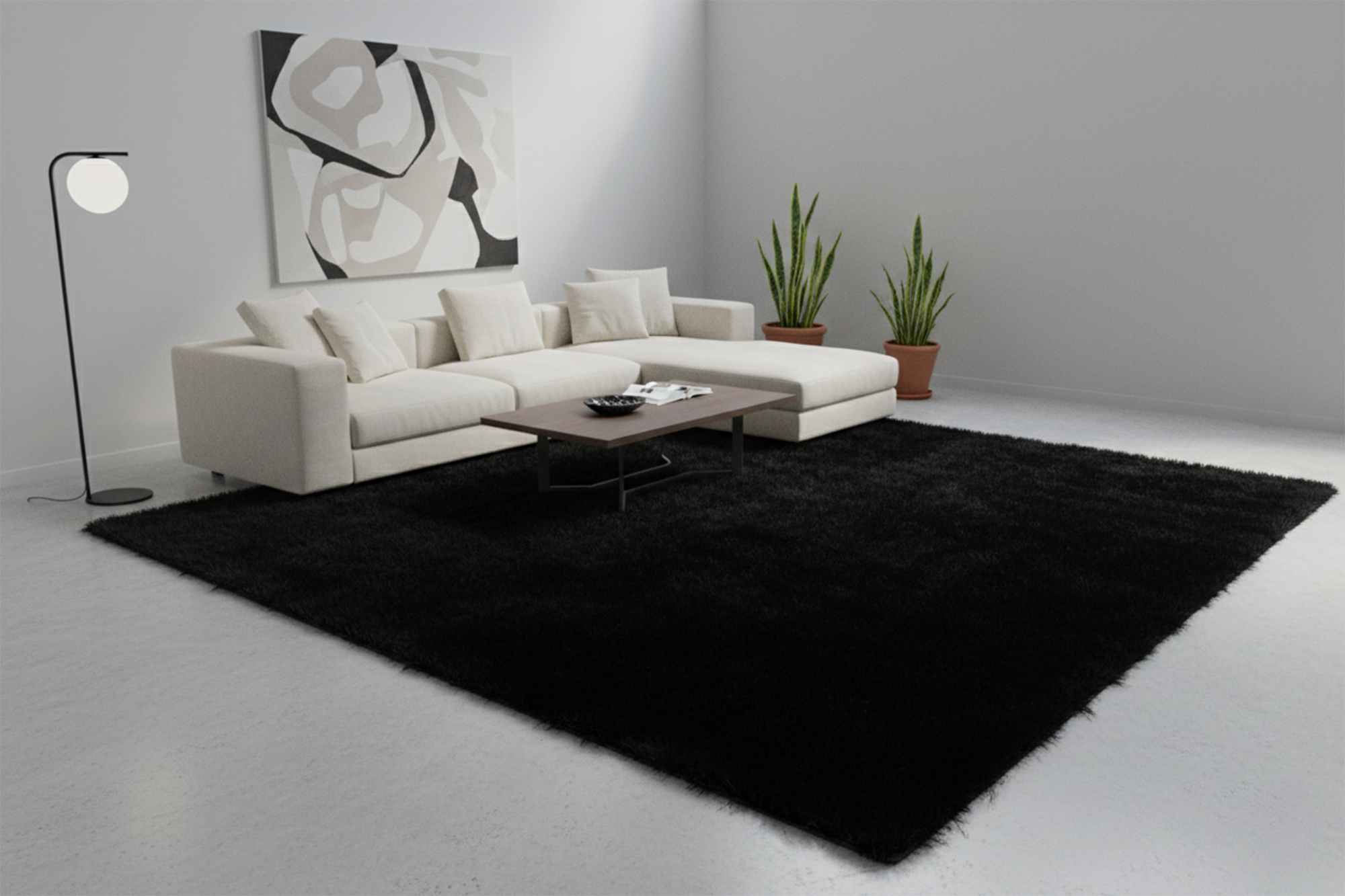 Posh Shaggy 1800 Black