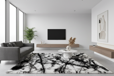 Posh Shaggy 7683 WHITE/WHITE