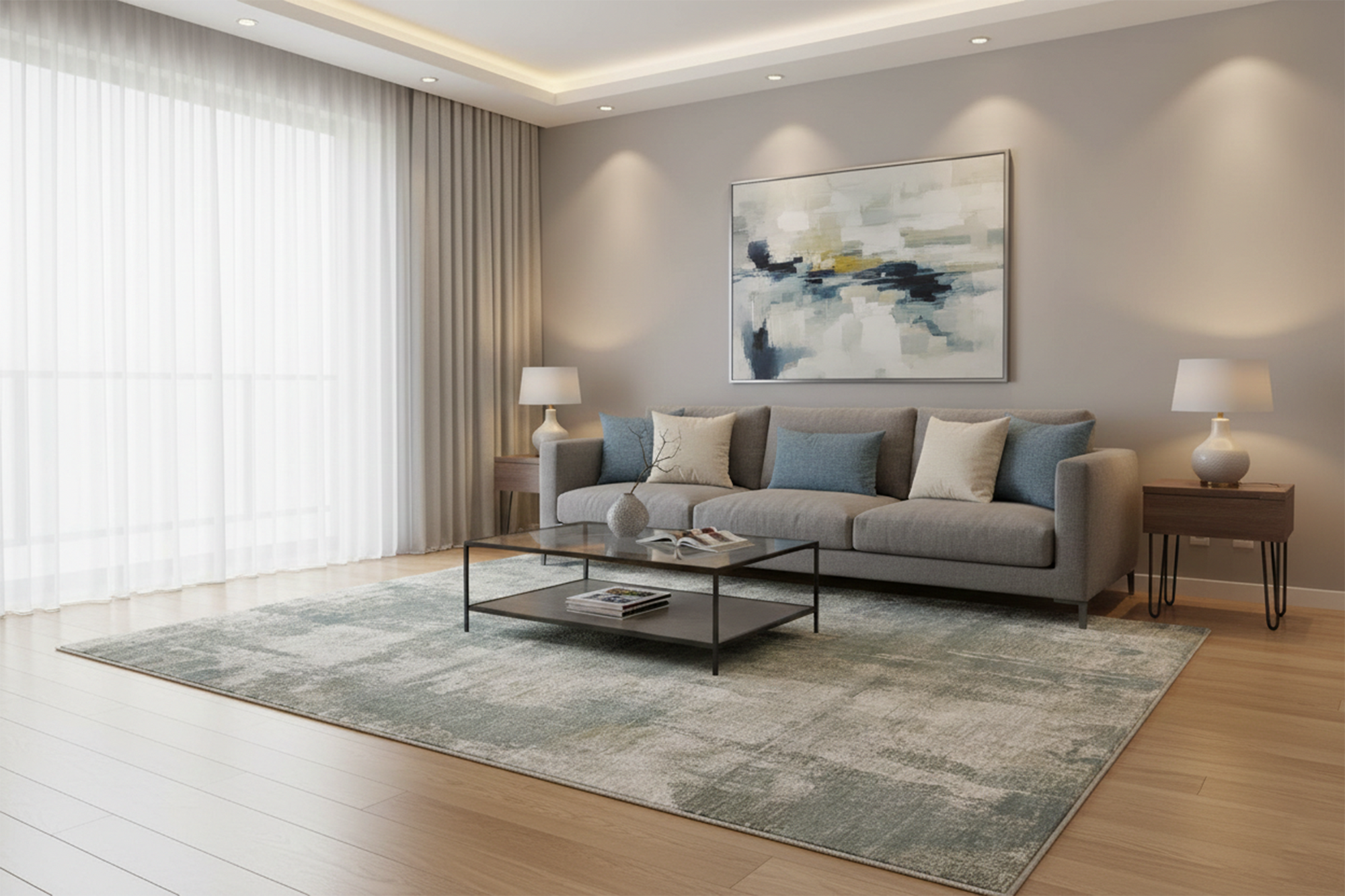 ROSALIE LS459A LIGHT GRAY