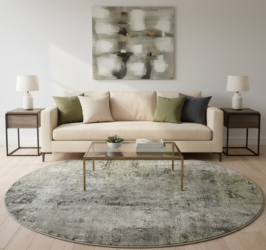 ROSALIE LS306A BEIGE (Round)