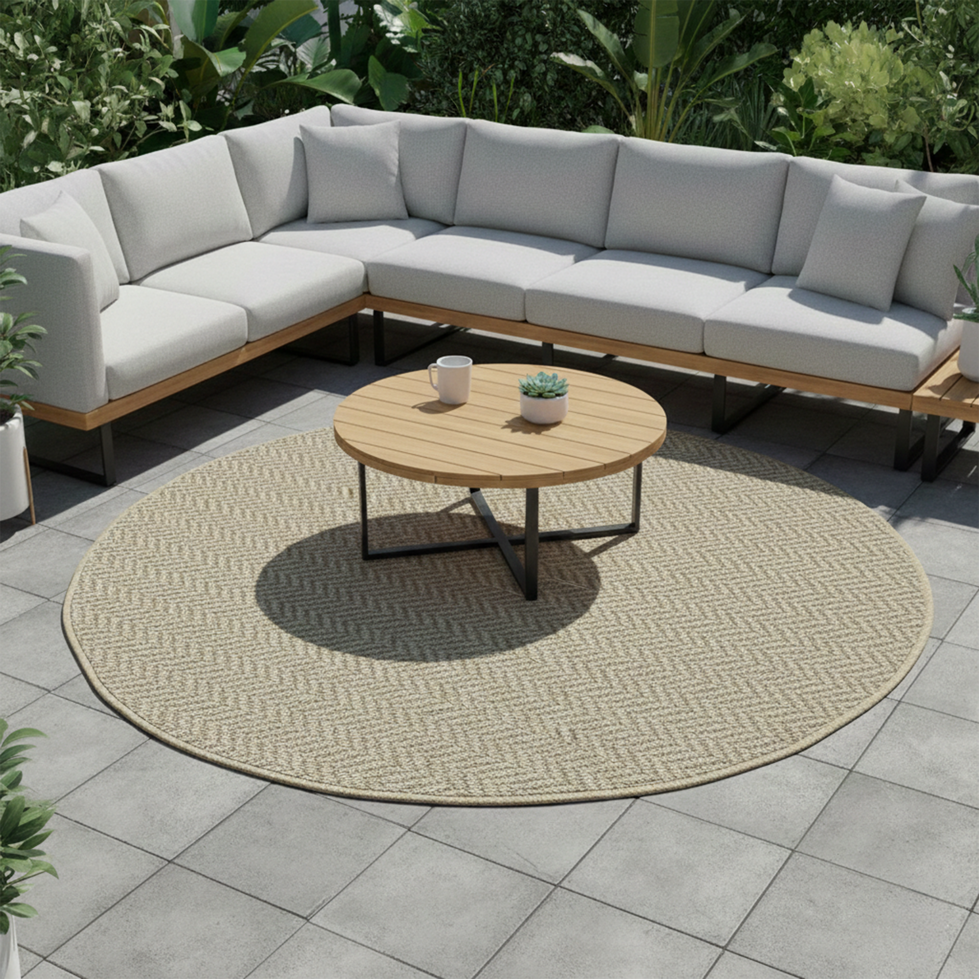 SOLAR 1714 Anthracite Anthracite T.NATURAL (Round)