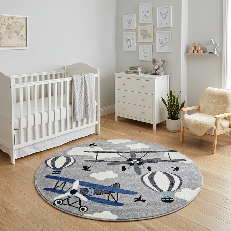 SUNDEA 860 L.GREY/D.BLUE (Round)