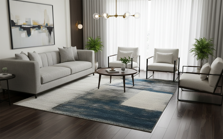 TITAN 961 L.GREY / BLUE