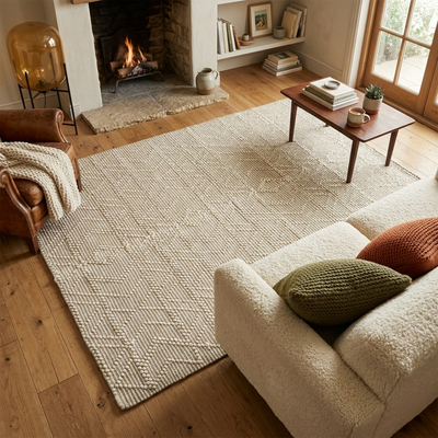 Textures 102 Ivory (Wool & Cotton blend)