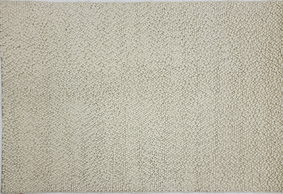 Fish eye -Vanilla (Wool rug)