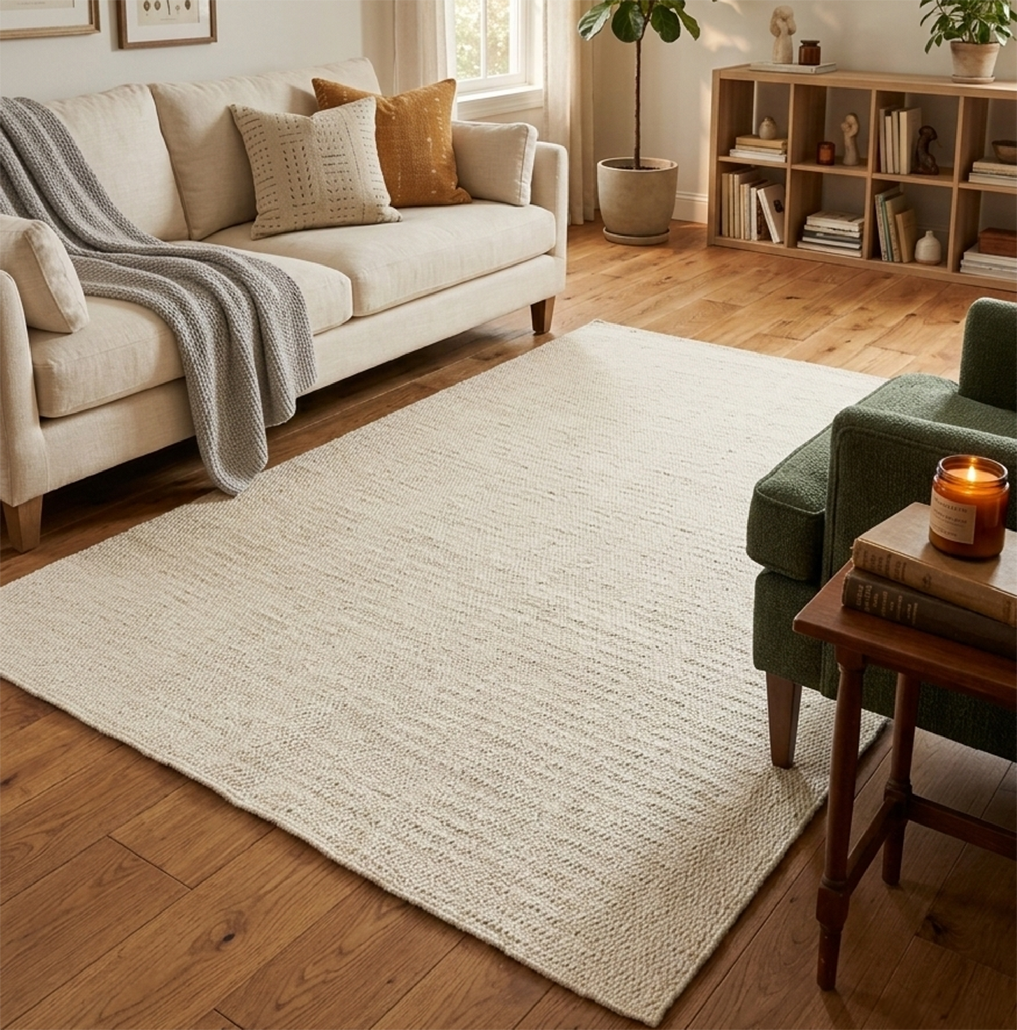 ASTRID VANILLA(MILK)- WOOL & COTTON