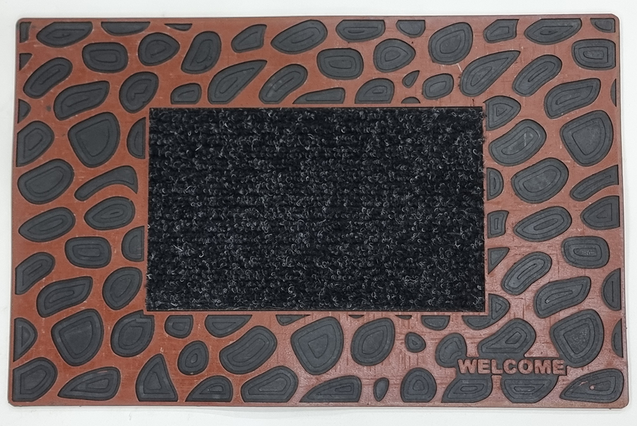 Outdoor PVC Door mat (Welcome A1 Brown)