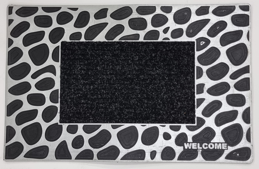 Outdoor PVC Door mat (Welcome A1 Silver)