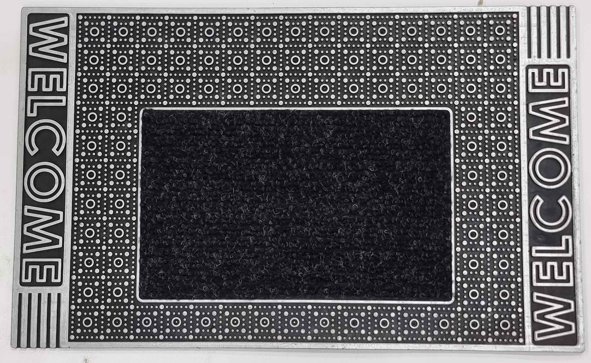 Outdoor PVC Door mat (Welcome A2 Silver)