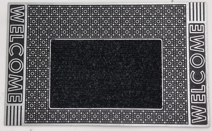 Outdoor PVC Door mat (Welcome A2 Silver)