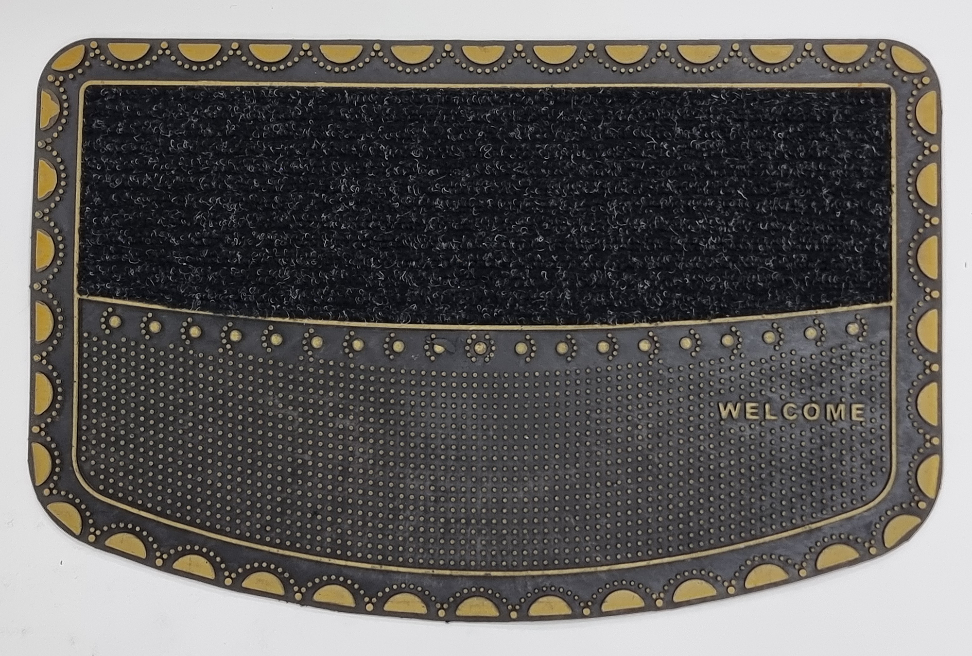 Outdoor PVC Door mat (Welcome C1 Gold)