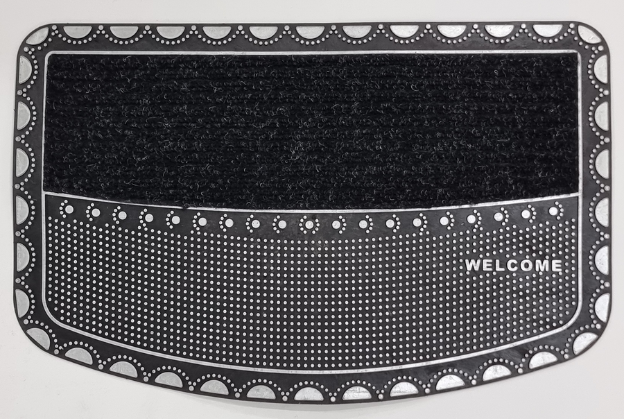Outdoor PVC Door mat (Welcome C1 Silver)