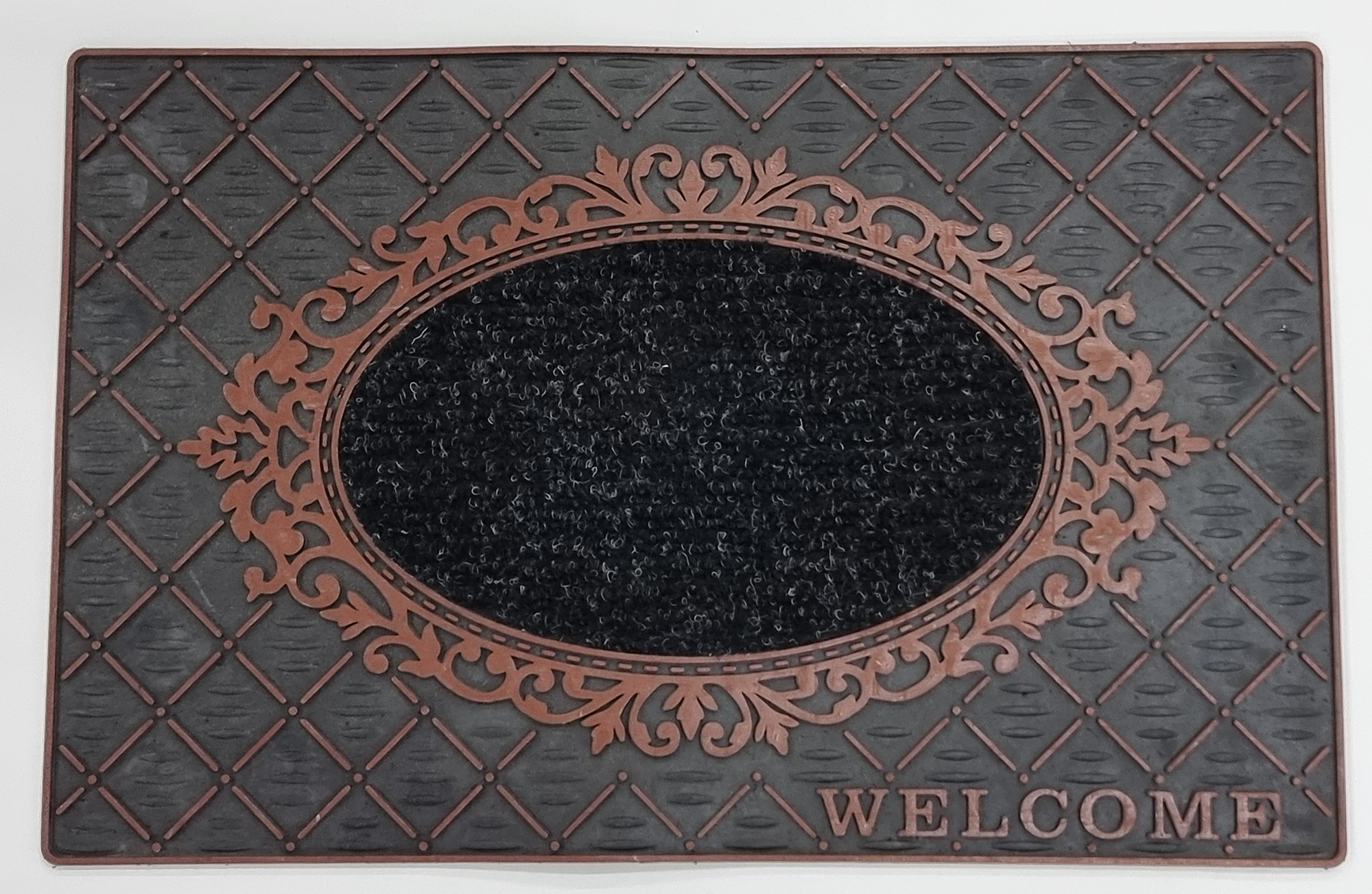 Outdoor PVC Door mat (Welcome D1 Brown)