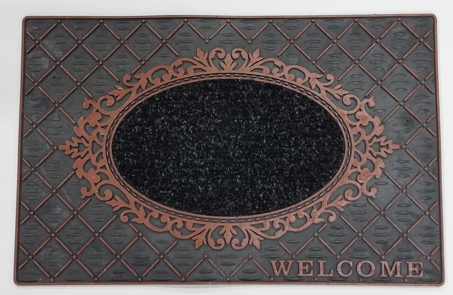Outdoor PVC Door mat (Welcome D1 Brown)