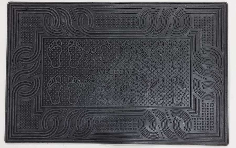 Outdoor PVC Door mat (Welcome H1 Black)