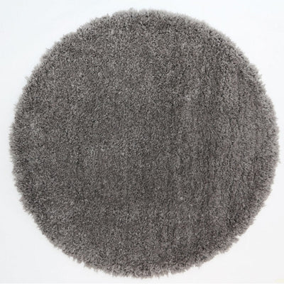 Flokati Shaggy Charcoal (Round)