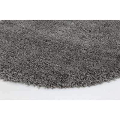 Flokati Shaggy Charcoal (Round)