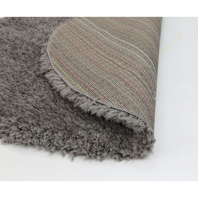 Flokati Shaggy Charcoal (Round)