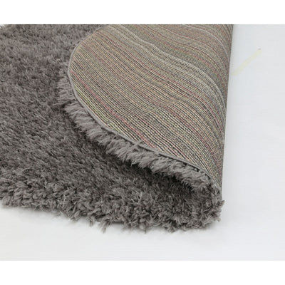 Flokati Shaggy Charcoal (Round)