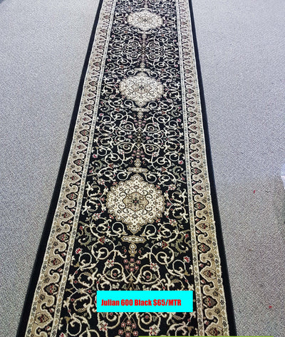 Hallway Runners - Traditional Designs width 100cm