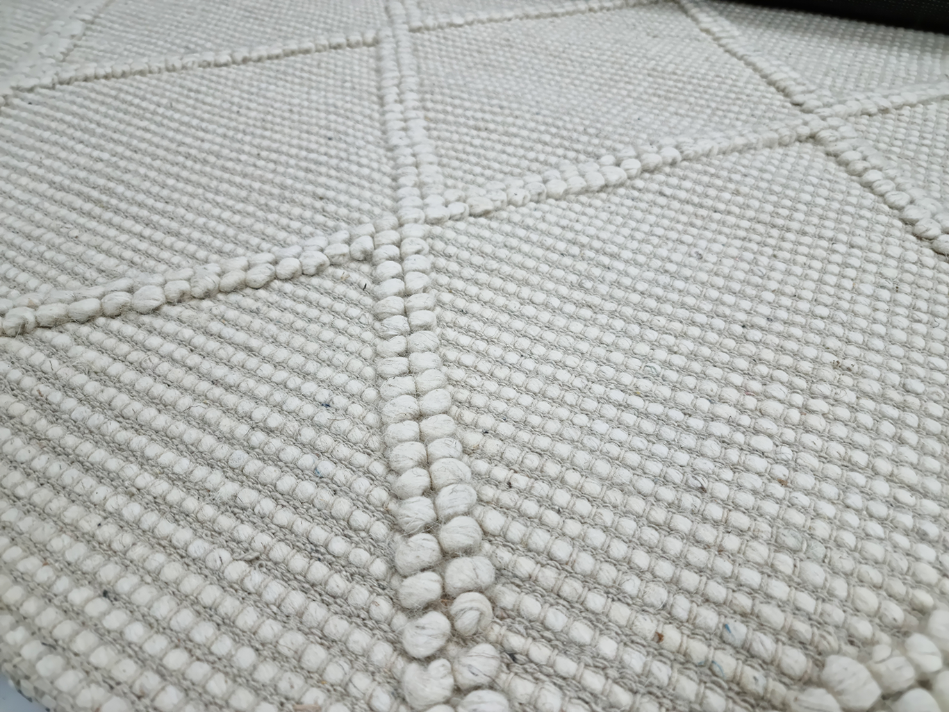 Textures 101 Ivory (Wool & Cotton blend)