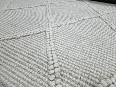 Textures 101 Ivory (Wool & Cotton blend)