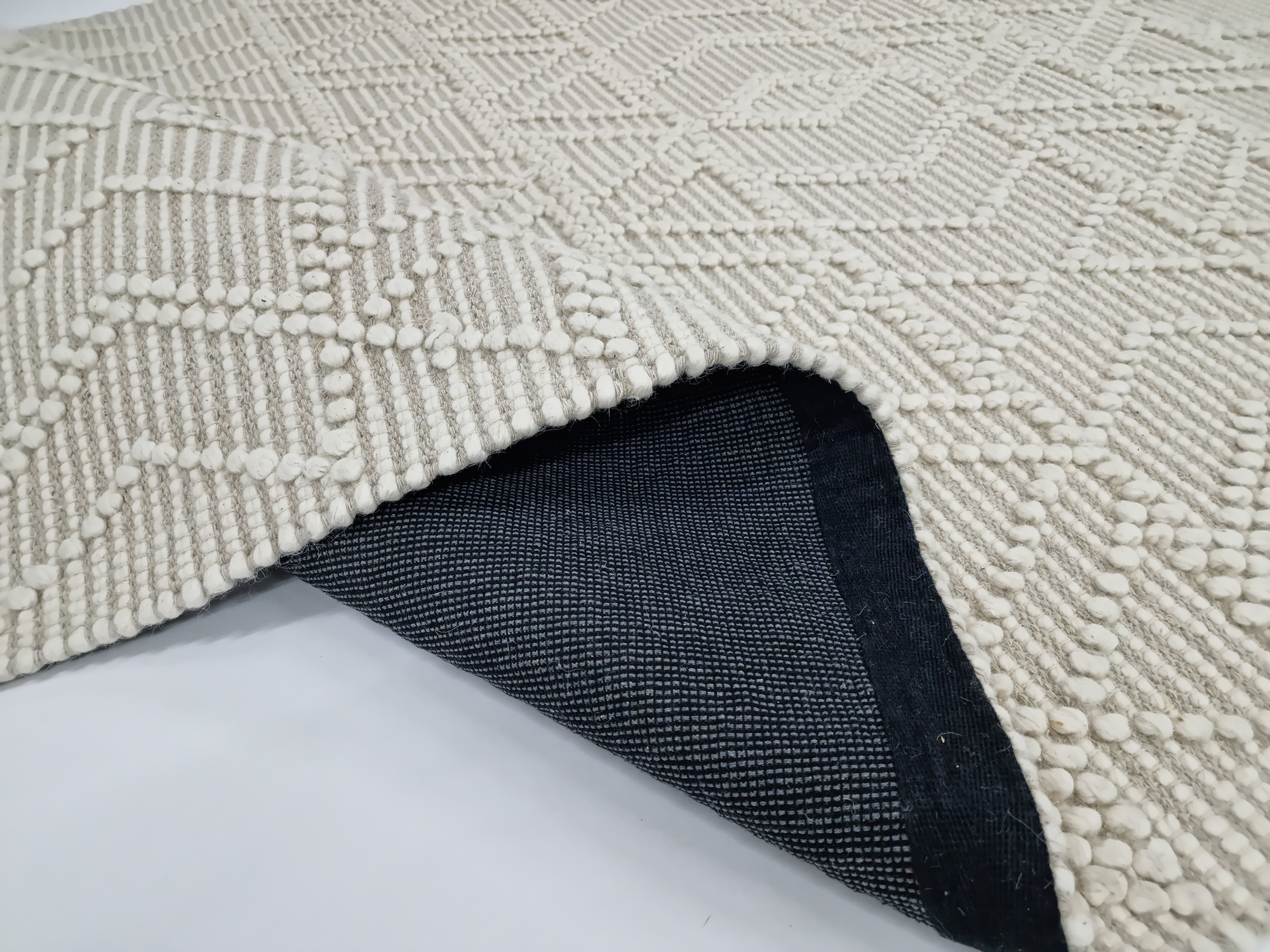 Textures 102 Ivory (Wool & Cotton blend)