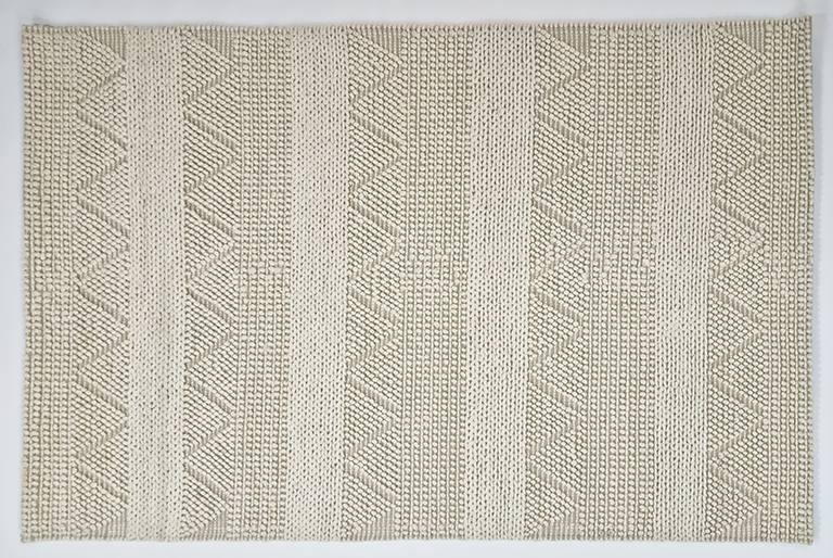 Textures 103 Ivory (Wool & Cotton blend)