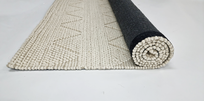 Textures 103 Ivory (Wool & Cotton blend)