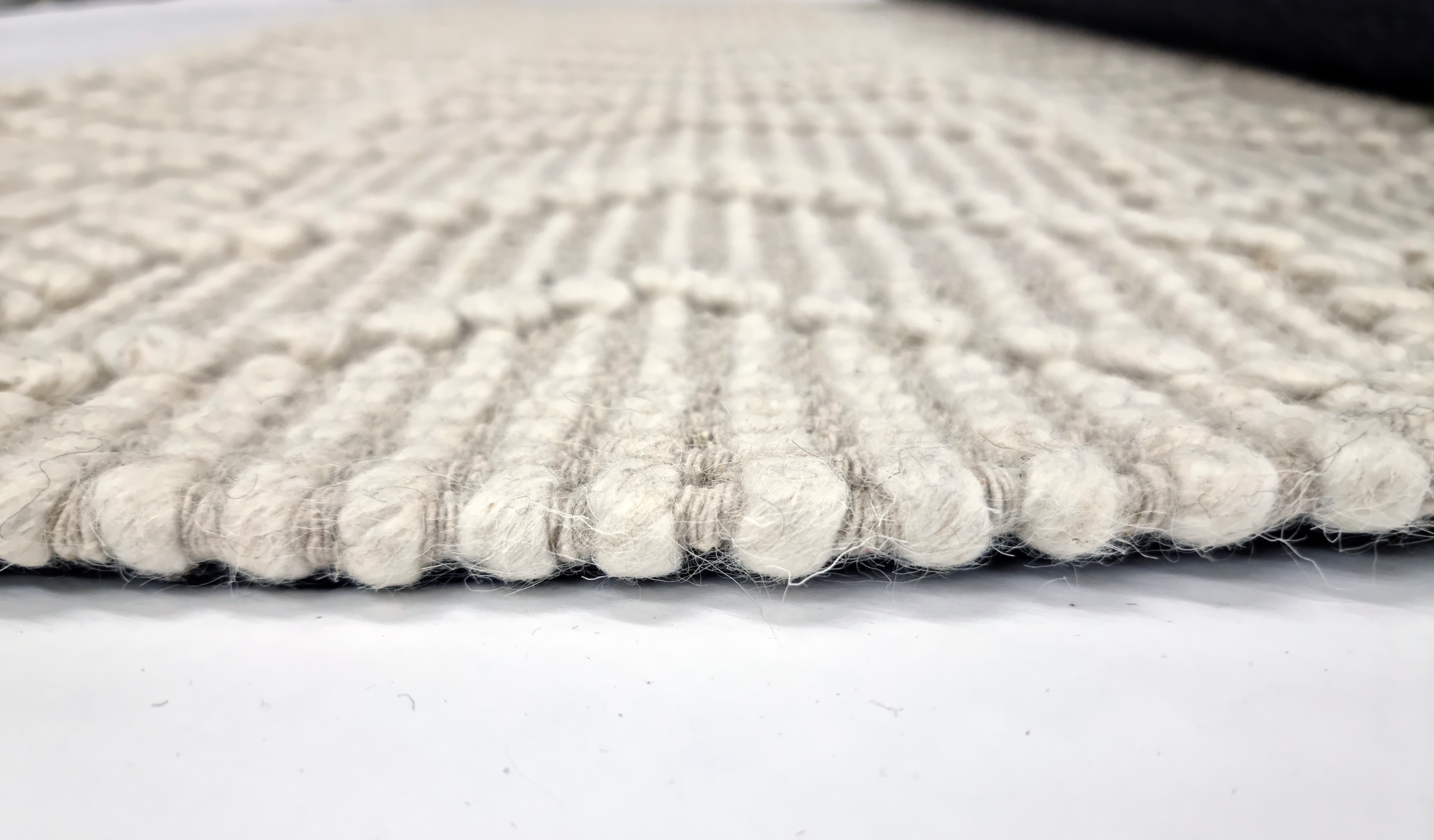 Textures 103 Ivory (Wool & Cotton blend)
