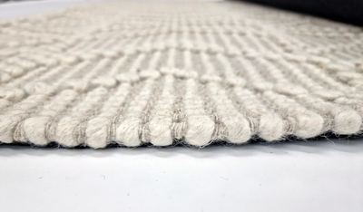 Textures 103 Ivory (Wool & Cotton blend)