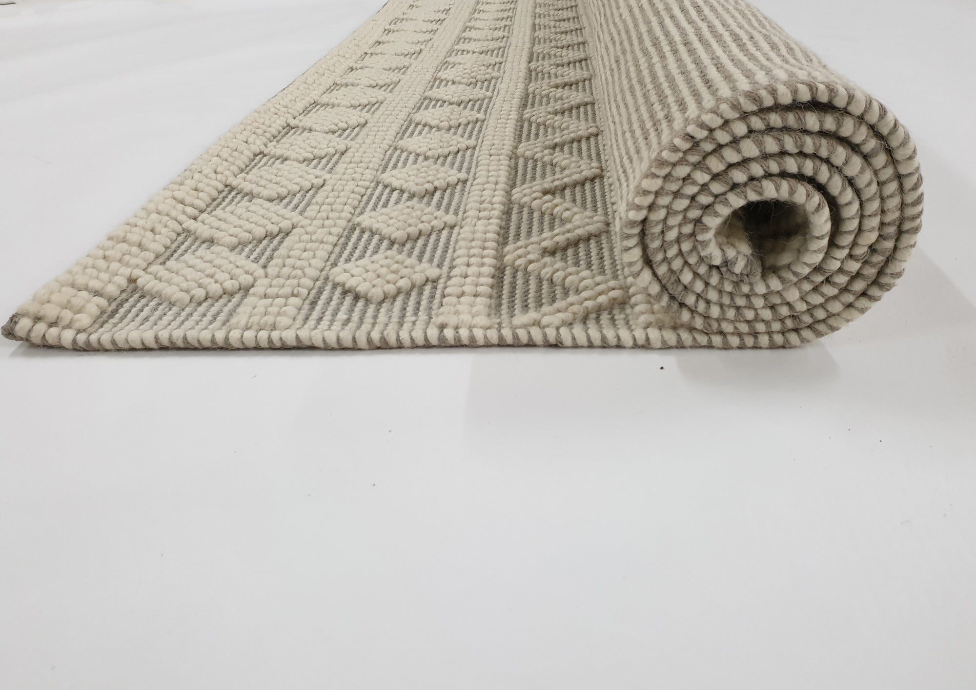 Textures WA103 Ivory (Wool & Cotton blend)