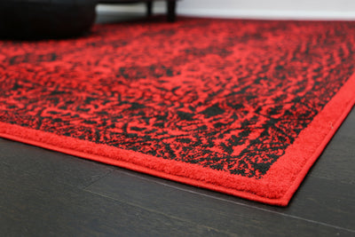 Tribe Traditional Afghan Red Rug