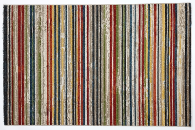 Frisee Rug 191 BEIGE/BLUE