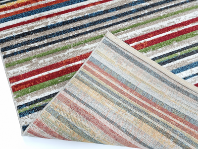 Frisee Rug 191 BEIGE/BLUE
